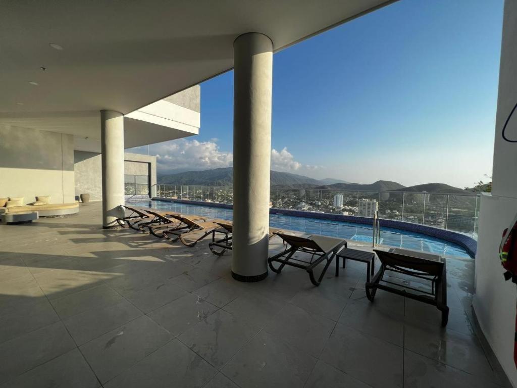 Con Vistas A La Bahia Del Rodadero Apartment *